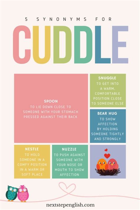 cuddle synonym